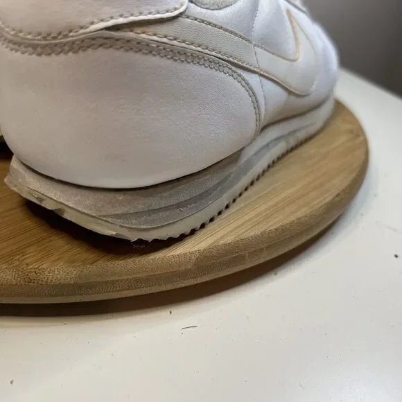 Nike Cortez 72 ‘08 Mens Size 7.5 White Leather Low Top Athletic Shoes 316418-113 - Picture 10 of 12